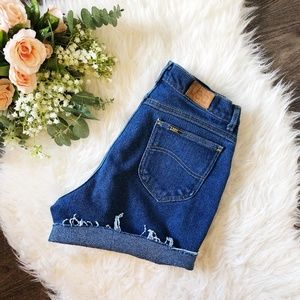 LEE VINTAGE 80s HIGHWAISTED SHORTS